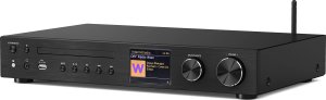 Wieża Soundmaster ICD4350SW przenośny system stereo Analogowe i cyfrowe 100 W DAB+, FM Czarny Odtwarzacz mp3 3