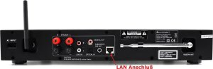 Wieża Soundmaster ICD4350SW przenośny system stereo Analogowe i cyfrowe 100 W DAB+, FM Czarny Odtwarzacz mp3 5