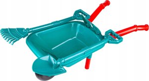click4TOYS Zestaw Narzędzi Ogrodniczych Dla Dzieci Taczka Grabie Łopatka Szpadel 18 El 10