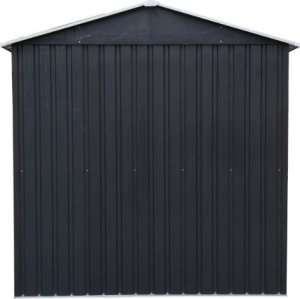 kontrast Domek metalowy na narzędzia blaszak, szopa 125x195x197 szary antracytowy 2