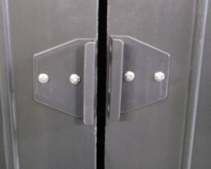 kontrast Domek metalowy na narzędzia blaszak, szopa 125x195x197 szary antracytowy 7