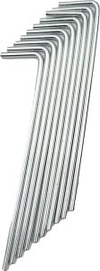 Redcliffs ŚLEDZIE SZPILKI DO NAMIOTU 18CM (15+3cm) KPL.10SZT METAL 4