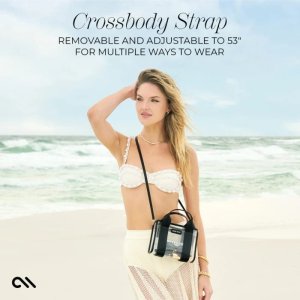 Casemate Case-Mate Micro Tote Bag - Wodoodporna torba na ramię (Midnight Black/Clear) 4