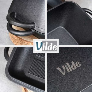 Vilde BRYTFANNA PATELNIA ŻELIWNA 2w1 1,5/3,5L CAST LINE 279010 7
