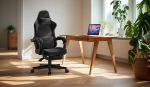 Fotel SENSE7 DEVON alcantara black 3