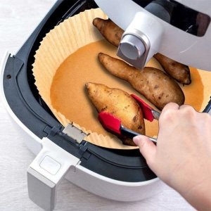 Heckermann WKŁAD PAPIEROWY DO FRYTOWNICY 20cm 50szt. OKRĄGŁY 279011 12