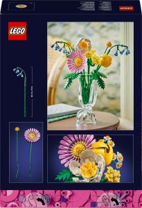 LEGO Icons Mały bukiet żółtych kwiatów (10347) 6