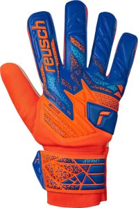 Reusch Rękawice bramkarskie Reusch Attrakt Starter Solid Junior pomarańczowo-niebieskie 5572514 2290 5,5 2