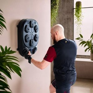 HMS TB10 ELEKTRONICZNA TARCZA BOKSERSKA BLUETOOTH Z MUZYKĄ I RĘKAWICAMI BATERIA 4000MAH HMS 3