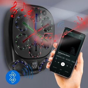 HMS TB10 ELEKTRONICZNA TARCZA BOKSERSKA BLUETOOTH Z MUZYKĄ I RĘKAWICAMI BATERIA 4000MAH HMS 9