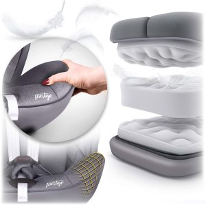 Fotelik samochodowy Nukido Fotelik samochodowy Prestige Line szary 0-36 kg ISOFIX 5