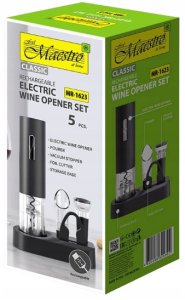 Maestro Korkociąg do wina elektryczny USB MAESTRO MR-1623 5