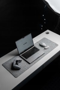 Podkładka Ram mounts Deltahub - Minimalistic Desk Pad - Podkładka Ochronna na Biurko Jasnoszary M 2