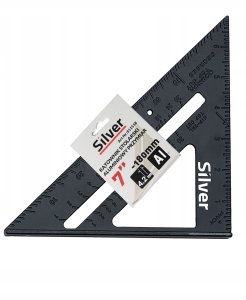 Falon-Tech KĄTOWNIK STOLARSKI UNIWERSALNY PRZYMIAR 7 180mm ALUMINIOWY 3