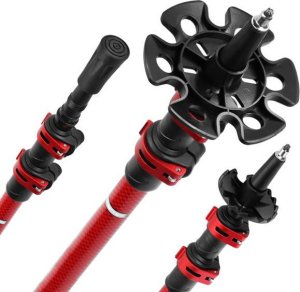Nils Extreme Kijki trekkingowe Nils Aluminiowe TK8601 regulowane 65-135cm 6