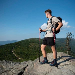 Nils Extreme Kijki trekkingowe Nils Aluminiowe TK8601 regulowane 65-135cm 7