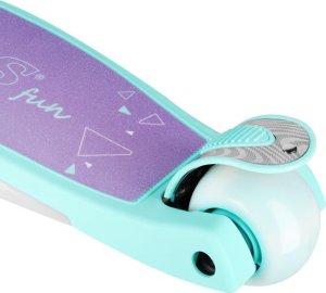 Hulajnoga NILS Fun Hulajnoga dziecięca podświetlana led Nils Fun HLB1310 fioletowa 7