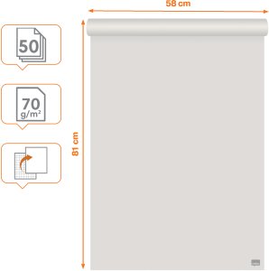 Flipchart Nobo Flipchart 58x81 50 arkuszy 2