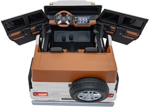 Costway Pojazd Mercedes Benz MAYBACH G650 Biały 16
