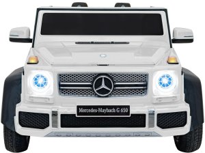 Costway Pojazd Mercedes Benz MAYBACH G650 Biały 2
