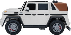 Costway Pojazd Mercedes Benz MAYBACH G650 Biały 4