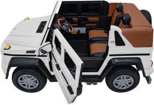 Costway Pojazd Mercedes Benz MAYBACH G650 Biały 6