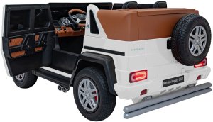 Costway Pojazd Mercedes Benz MAYBACH G650 Biały 7