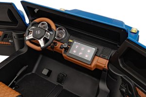 Costway Pojazd Mercedes Benz MAYBACH G650 STRONG Niebieski 14