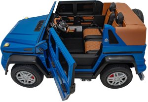 Costway Pojazd Mercedes Benz MAYBACH G650 STRONG Niebieski 6