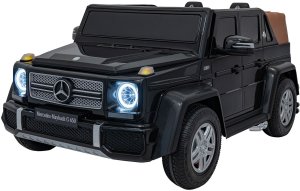 Costway Pojazd Mercedes Benz MAYBACH G650 STRONG Czarny 7