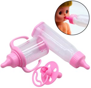 LeanToys Zestaw Dla Niemowlaka Lalki Butelki Znikające Mleko Smoczek LEAN TOYS 3