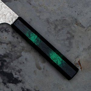 Sakai Takayuki Sakai Takayuki Nanairo VG-10 Green Nóż Kengata 19 cm 4