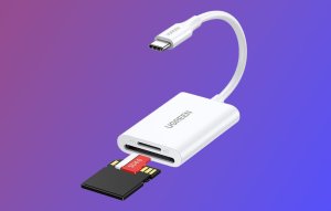 Czytnik Ugreen Czytnik kart USB-C 2w1 Ugreen CM265 (biały) 7
