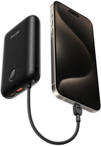 Powerbank Swissten Swissten Voltbox 35W Power Bank 30000 mAh with Built-In Cables USB-C and Lightning 8