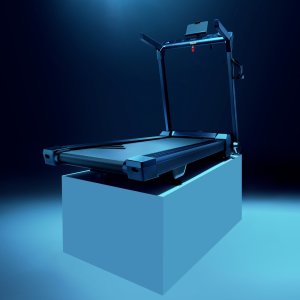 Bieżnia Adidas Składana bieżnia elektryczna T-24c Adidas z wyświetlaczem LED 9