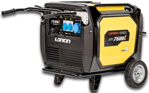 Traktor ogrodowy Loncin Lc7500I Agregat Generator Inwertorowy Prądotwórczy Inwerterowy 230V 7.5 Kw Estart - Rozrusznik Atlas Copco P6000I - Ewimax - 2