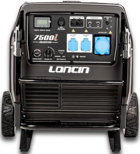 Traktor ogrodowy Loncin Lc7500I Agregat Generator Inwertorowy Prądotwórczy Inwerterowy 230V 7.5 Kw Estart - Rozrusznik Atlas Copco P6000I - Ewimax - 3