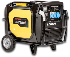 Traktor ogrodowy Loncin Lc7500I Agregat Generator Inwertorowy Prądotwórczy Inwerterowy 230V 7.5 Kw Estart - Rozrusznik Atlas Copco P6000I - Ewimax - 4