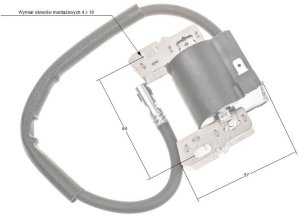 Traktor ogrodowy HP Moduł Zapłonowy B&S 7 - 23 Hp Zam.591459 490008 2