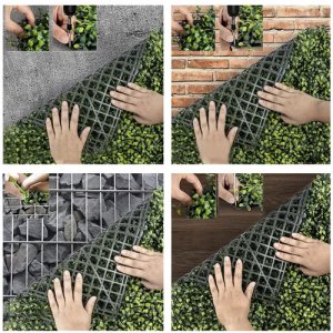 Gardlov Żywopłot sztuczny na balkon 0,4x0,6cm Gardlov25390 13