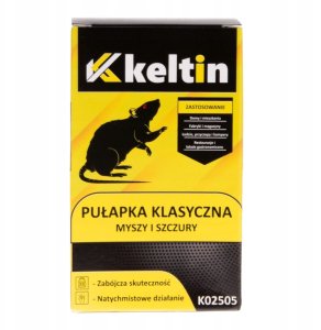 KELTIN Pułapka klasyczna na myszy i szczury (140) 2