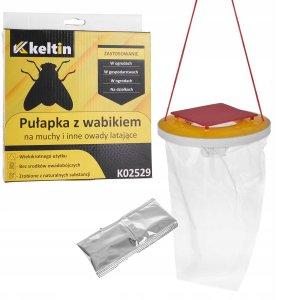 KELTIN Pułapka z wabikiem na muchy i inne owady latające (40) 6