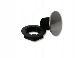 Keramag Zaślepka umywalkowa chrom (stal nierdzewna / tworzywo sztuczne) 44 mm (S) 2