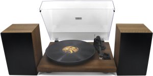 Gramofon Soundmaster GRAMOFON SOUNDMASTER PL711BR 2X18W BT KODOWANIE PC 2-DROŻNE GŁOŚNIKI BASS REFLEX 3