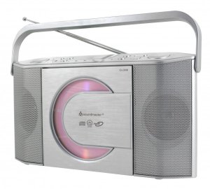 Radioodtwarzacz Soundmaster BOOMBOX SOUNDMASTER RCD1755SI FM-PLL, CD/CD-R/RW/MP3, PIONOWY ODTWARZACZ CD 4