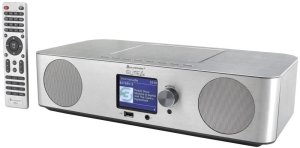 Wieża Soundmaster SYSTEM MULTIMEDIALNY SOUNDMASTER ICD2060SI WLAN/DAB+/FM CD/MP3 USB, BT LED 2x15W 2
