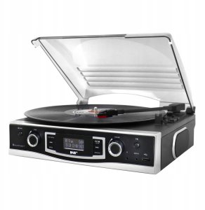Gramofon Soundmaster GRAMOFON STEREO SOUNDMASTER PL590SW DAB+/FM-RDS USB-MP3 NAGRYWANIE USB, AUX-IN 5
