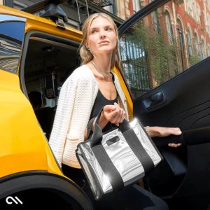 Casemate Case-Mate Mini Travel Tote Bag - Wodoodporna torba na ramię (Silver Chrome) 10