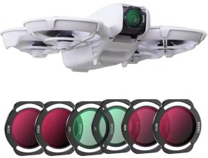 BRDRC ZESTAW 6 FILTRÓW BRDRC DO DRONA  DJI NEO - SZARE ND8, ND16, ND32, ND64, POLARYZACYJNY CPL, ULTRAFIOLETOWY MCUV 2