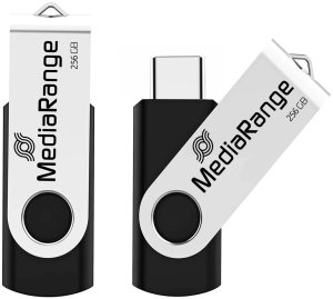 Pendrive MediaRange MediaRange USB-Stick  USB 3.2 Gen1 USB-C   256GB 2